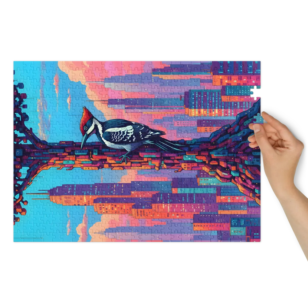 Urban Woodpecker | Jigsaw Puzzles