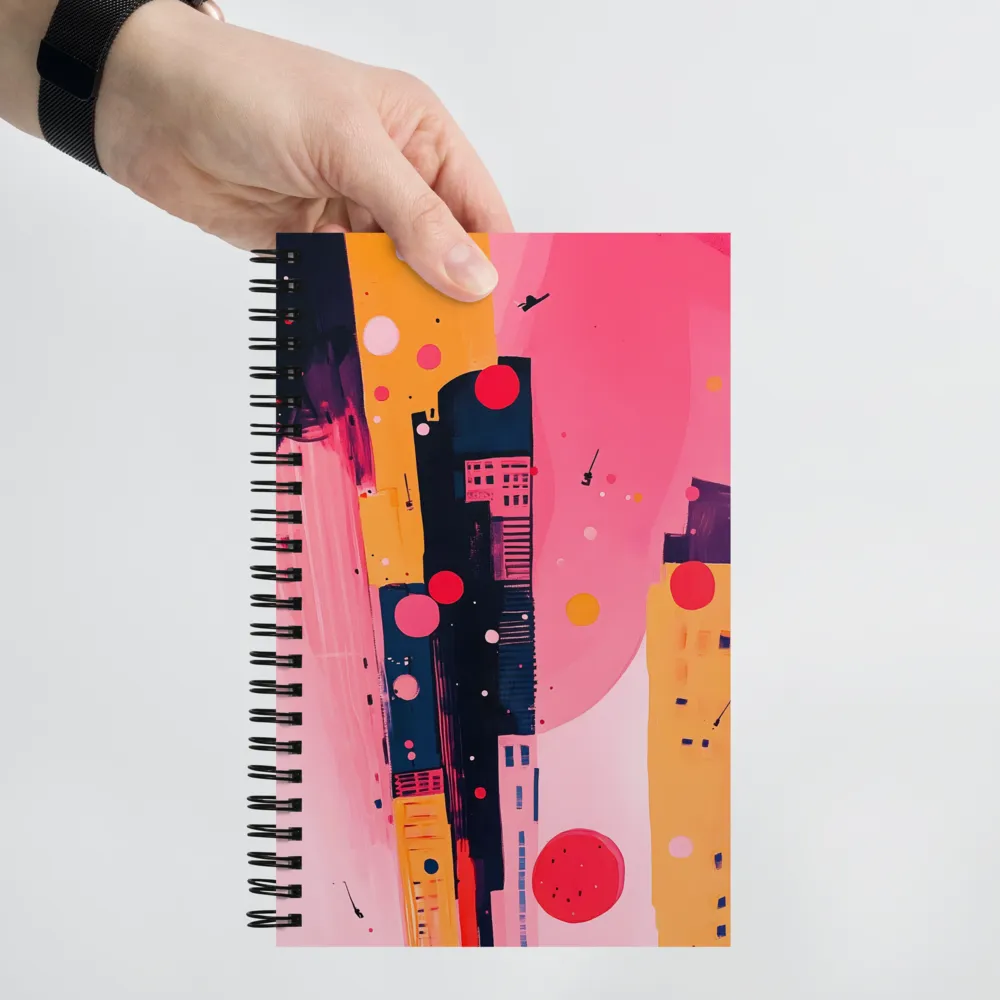 Neon City Dream 
 Spiral Notebook | 140 pages