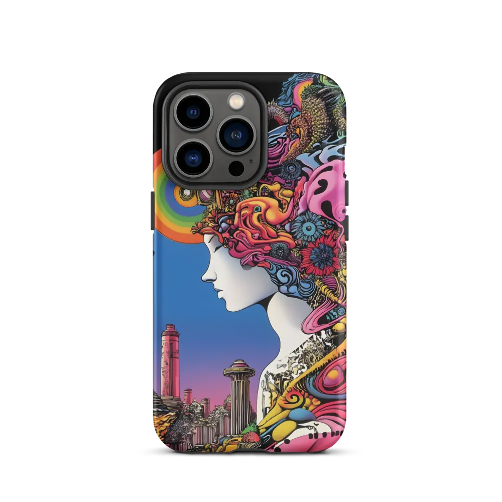 Psychedelic Female Figure | Phone Case