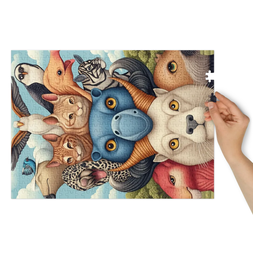 Animal Totem Tower | Jigsaw Puzzles