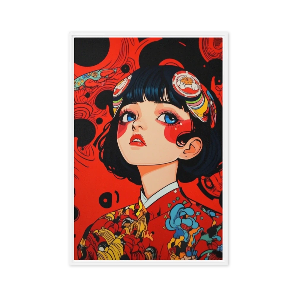 Portrait of a Woman in Red