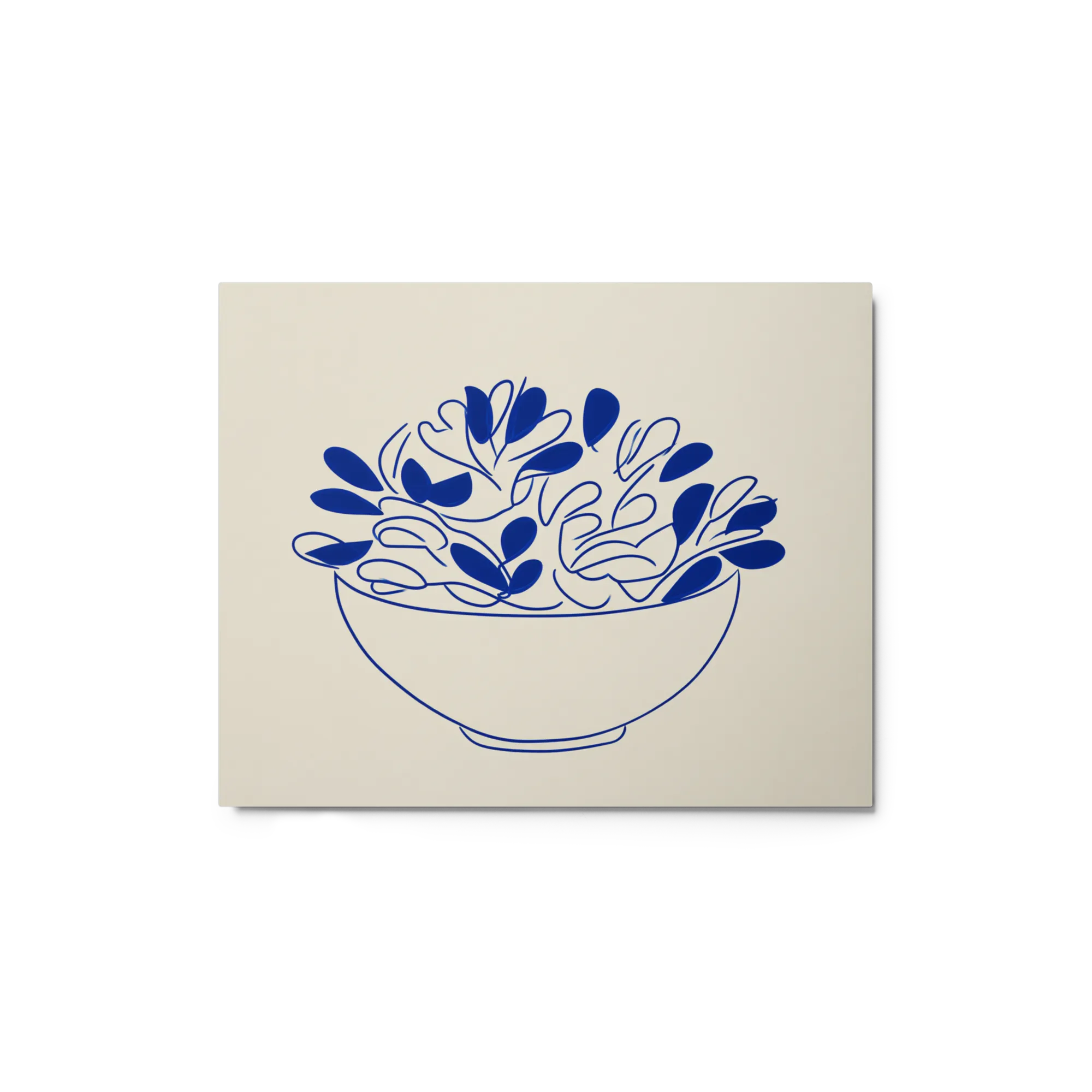 Cobalt Botanical Bowl | Art Print