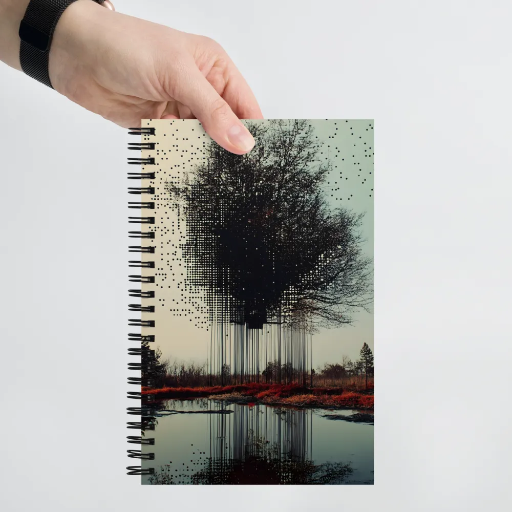 Digital Nature Reflection 
 Spiral Notebook | 140 pages