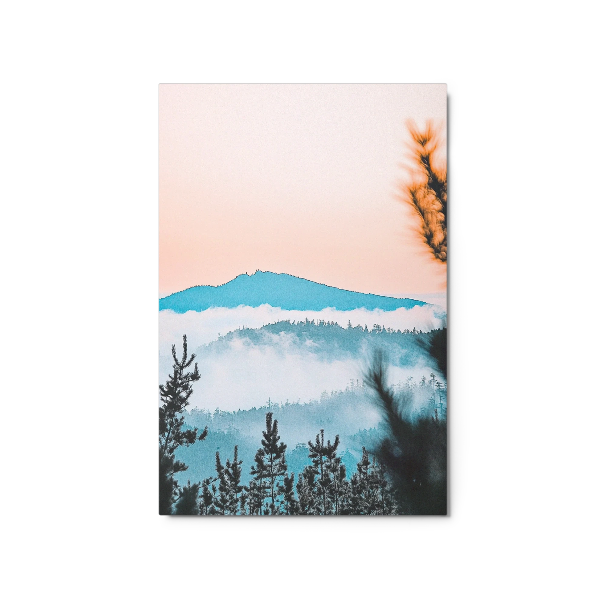 Mountain Landscape in Mist