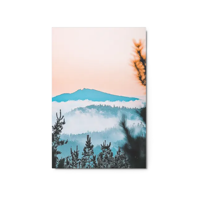 Hazy Mountain Serenity | Art Print