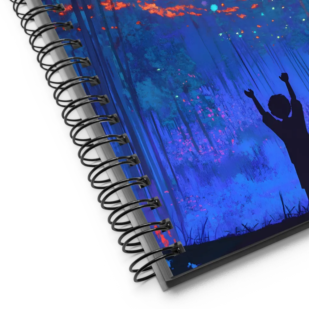 Whispers of the Astral Forest 
 Spiral Notebook | 140 pages