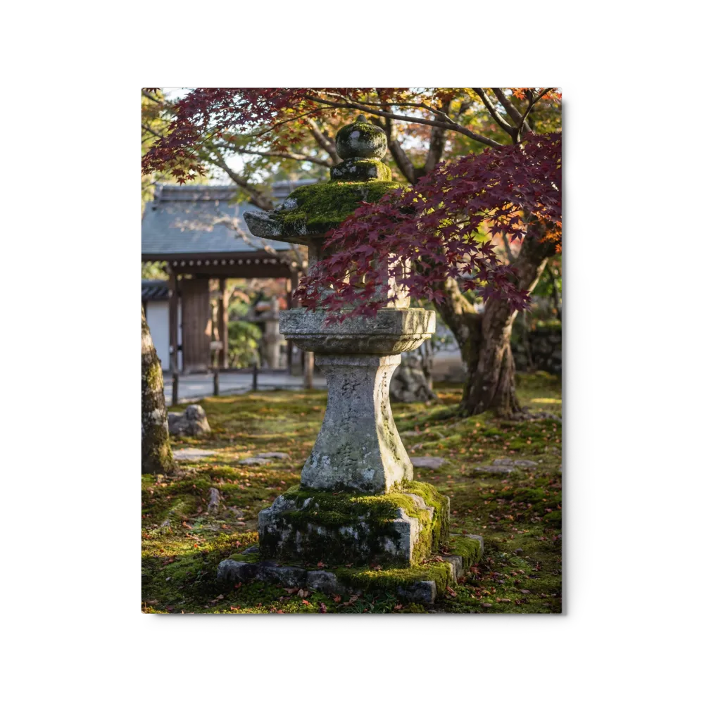 Autumn Lantern Serenity | Art Print