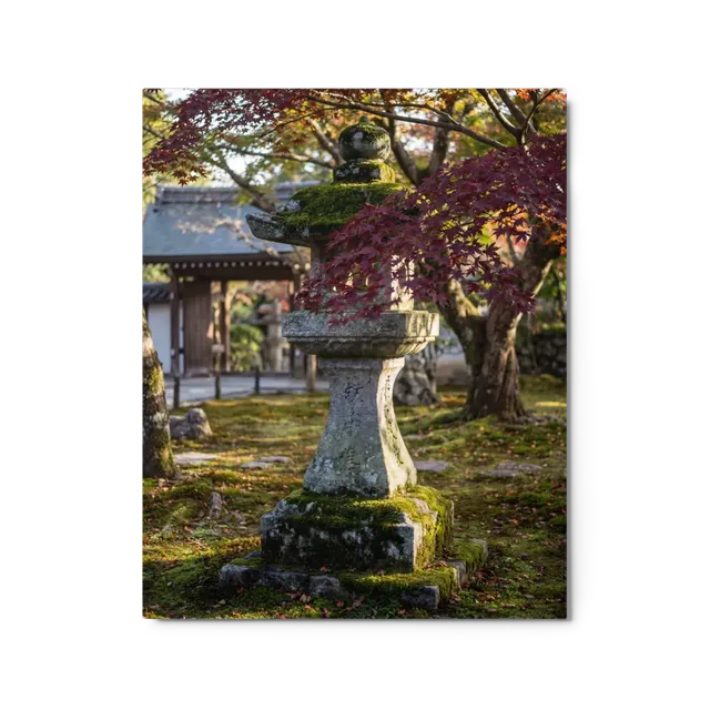 Autumn Lantern Serenity | Art Print