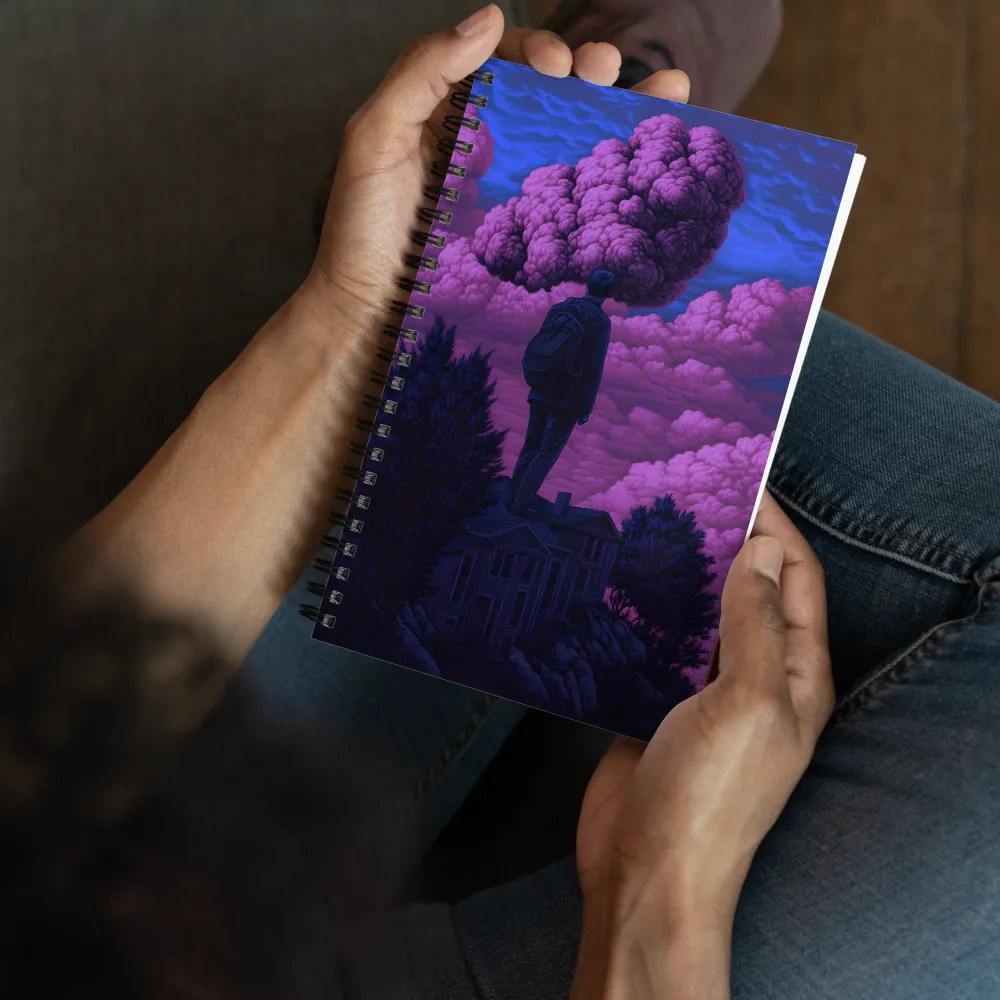 Rooftop Dreamscape 
 Spiral Notebook | 140 pages