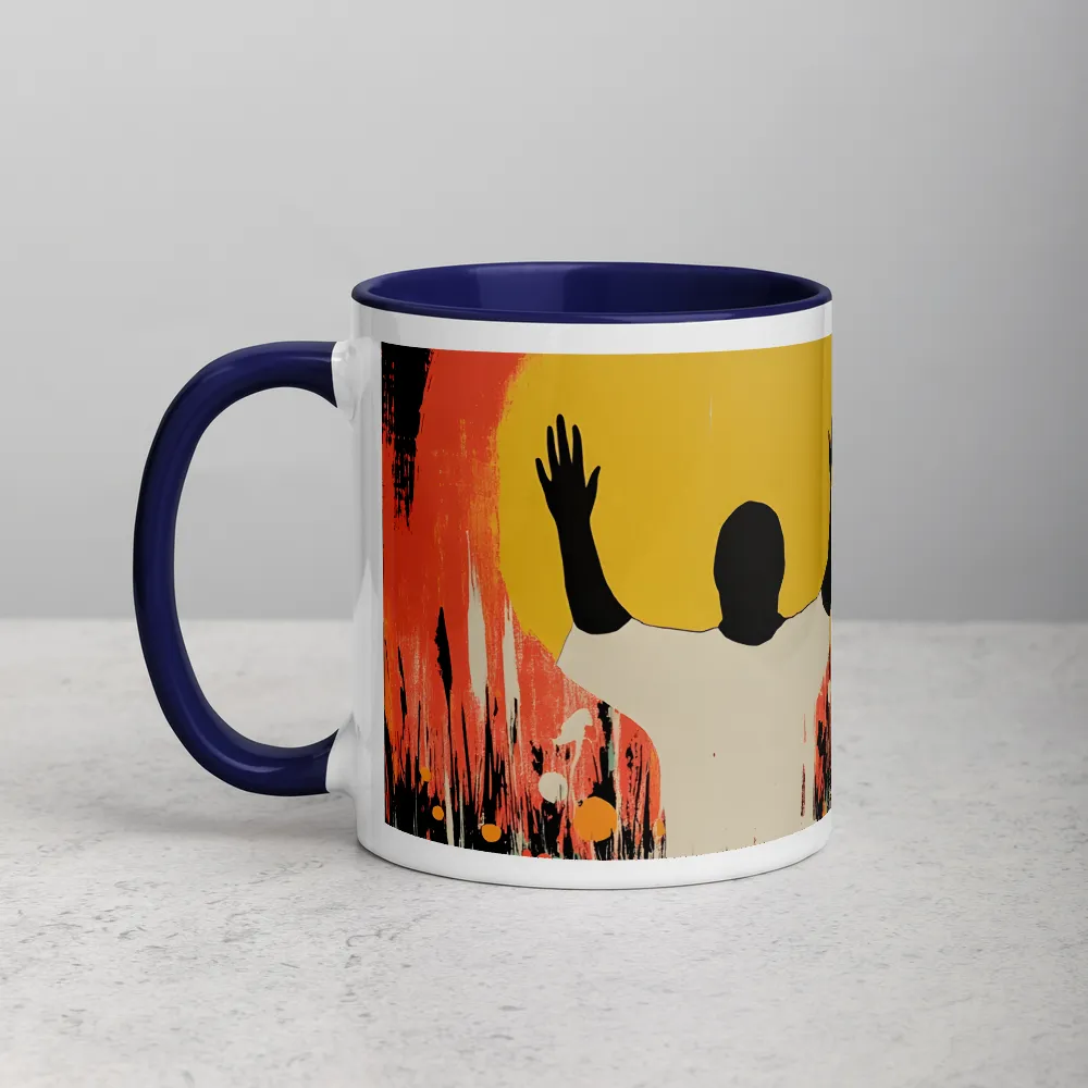 Sacred Dawn 
 Mug with Orange inside