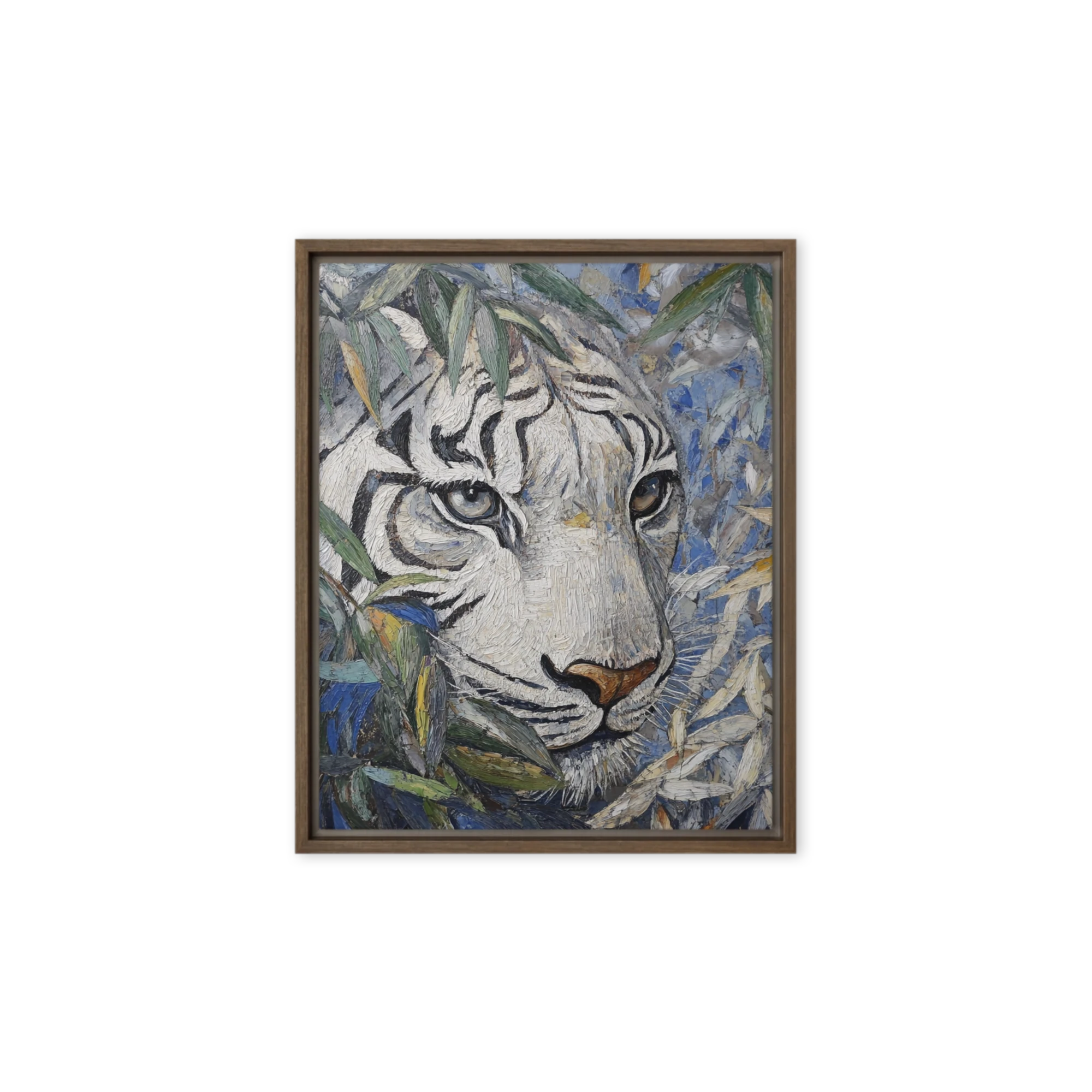 Jungle Gaze: White Tiger