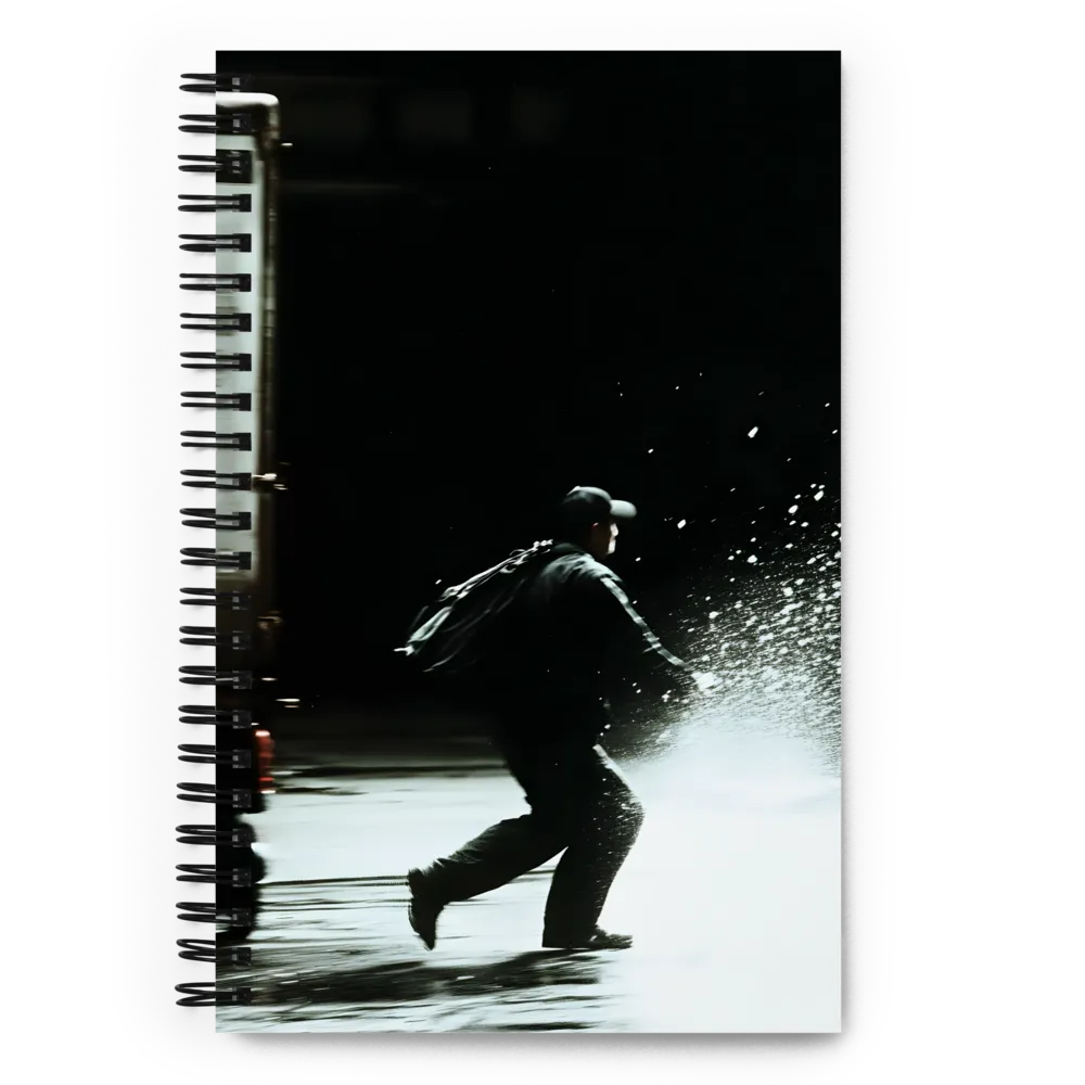 Urban Motion Blur 
 Spiral Notebook | 140 pages