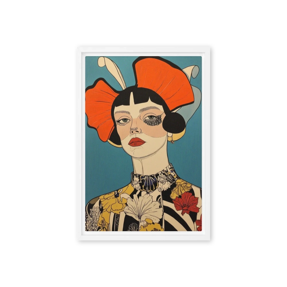Ornate Headdress Portrait