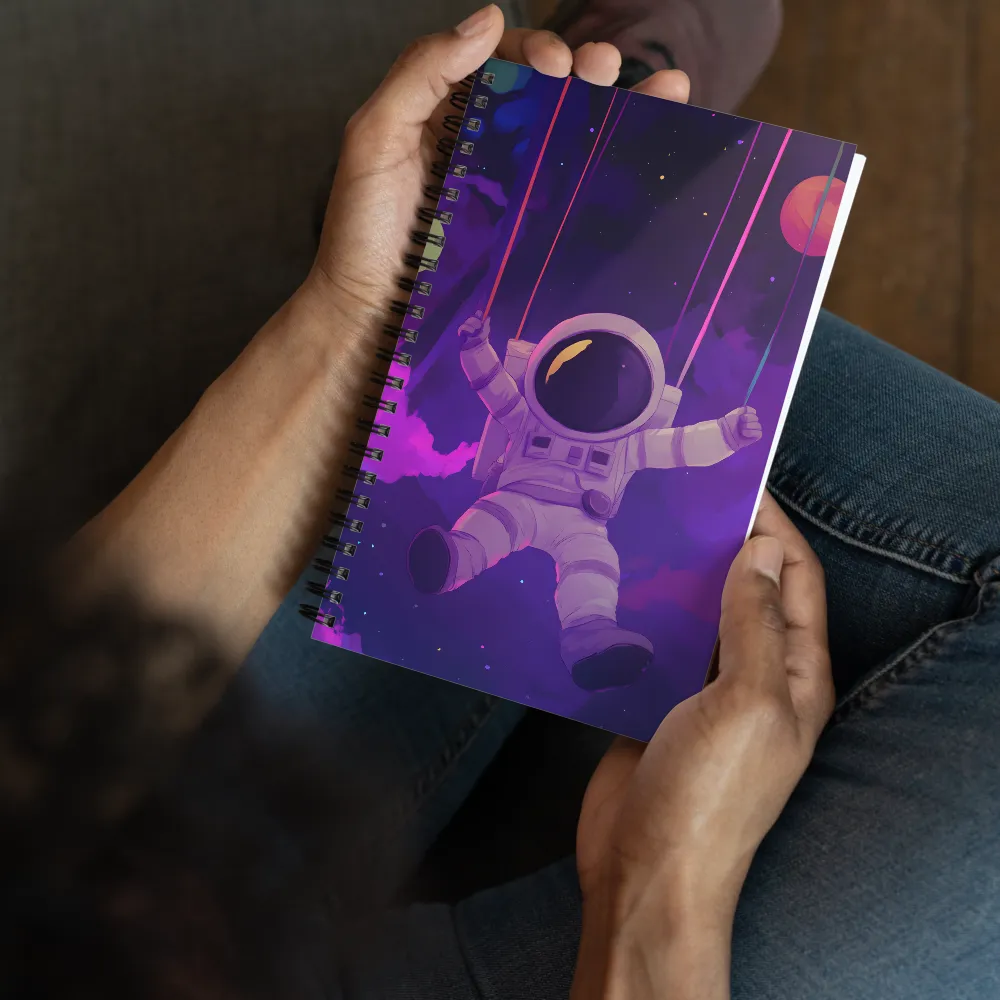 Cosmic Swingset 
 Spiral Notebook | 140 pages