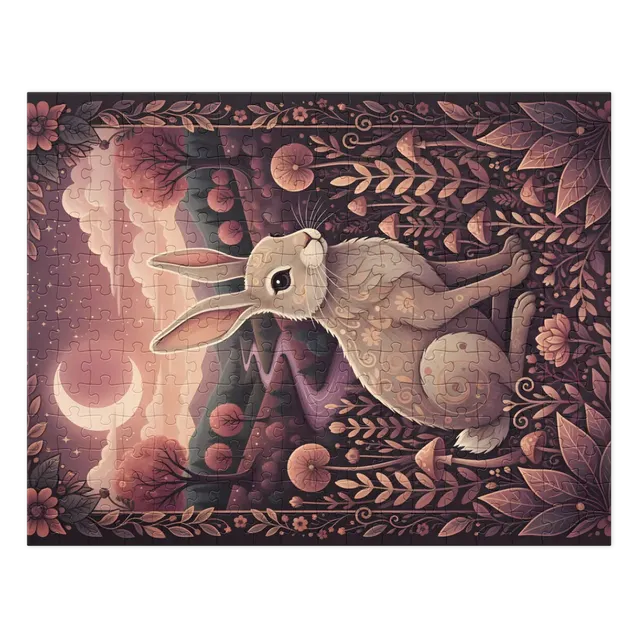 Moonlit Hare | Jigsaw Puzzles