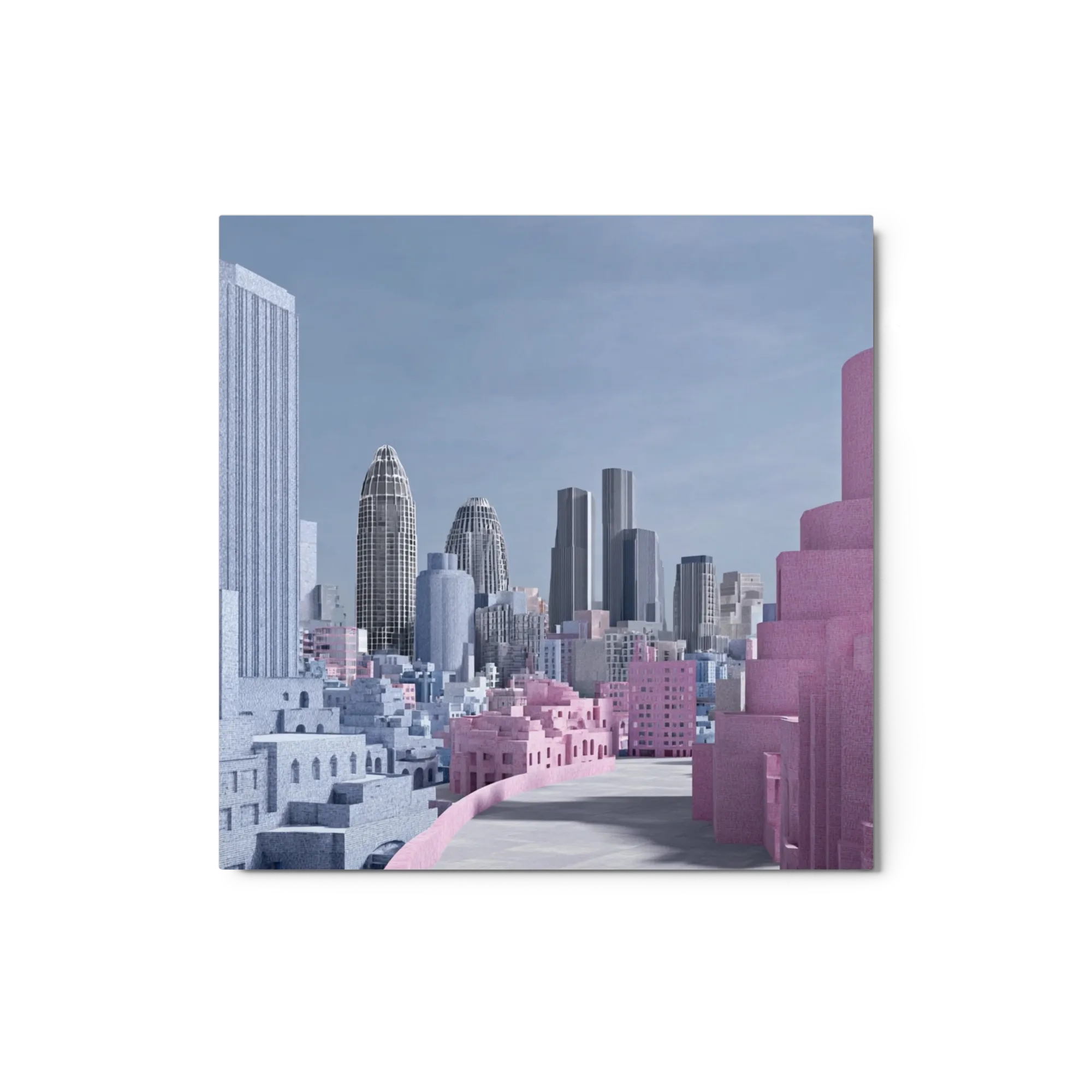 Texturized Pastel Metropolis