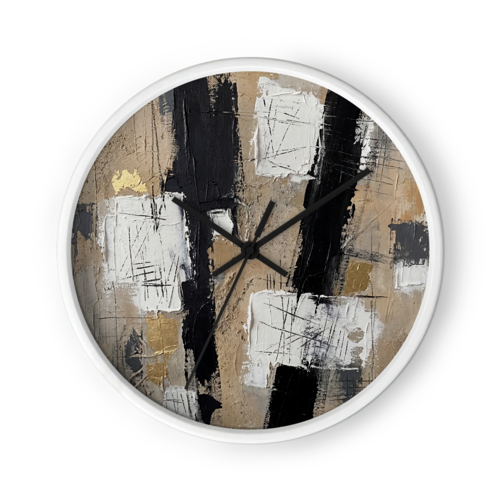 Urban Texture in Gold and Black