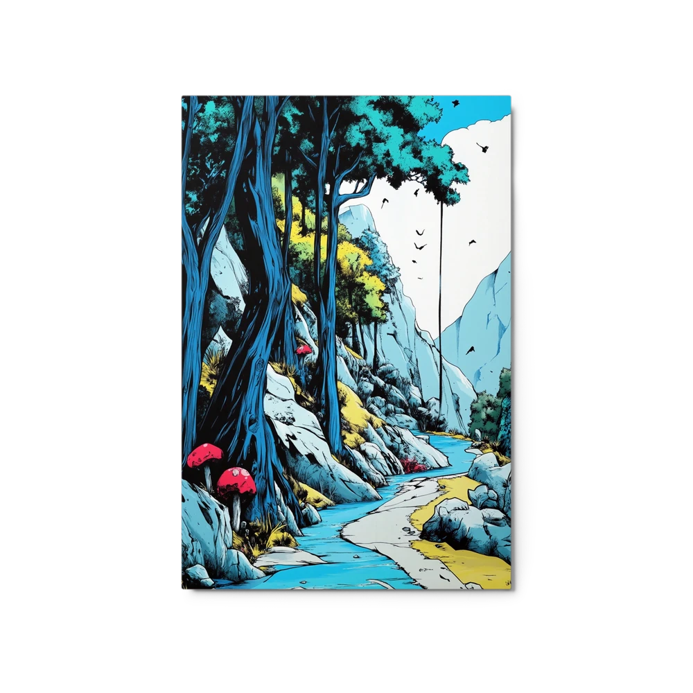 Enchanted Forest Stream | Art Print