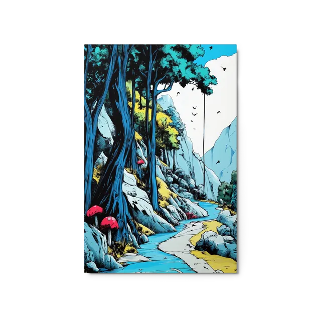 Enchanted Forest Stream | Art Print