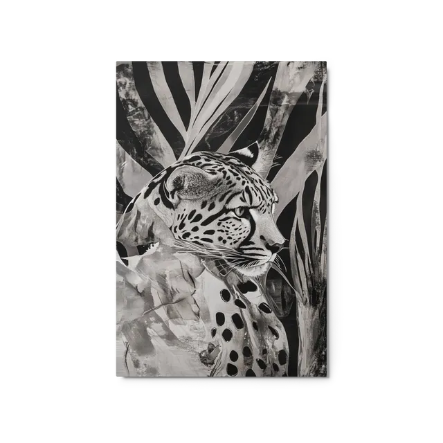 Jungle Leopard Monochrome | Art Print