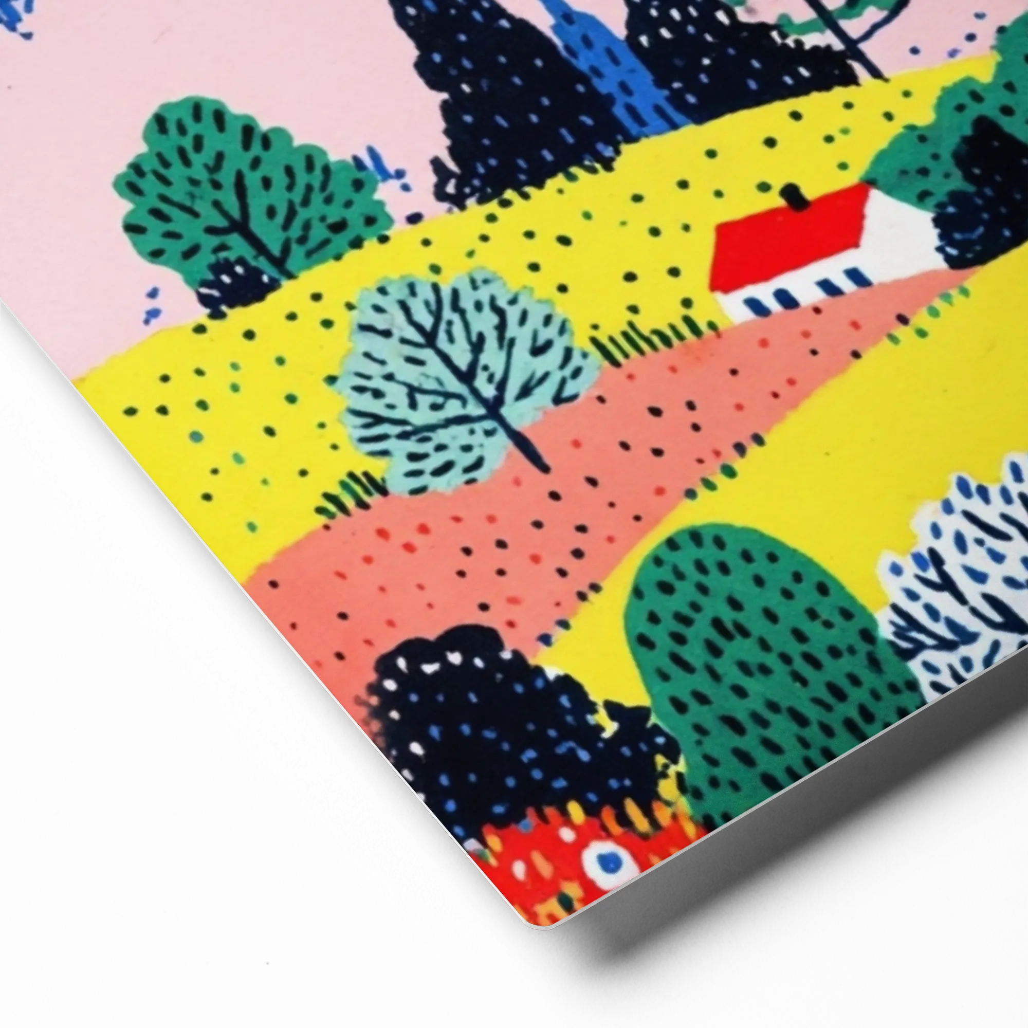 Vibrant Countryside Hills | Art Print