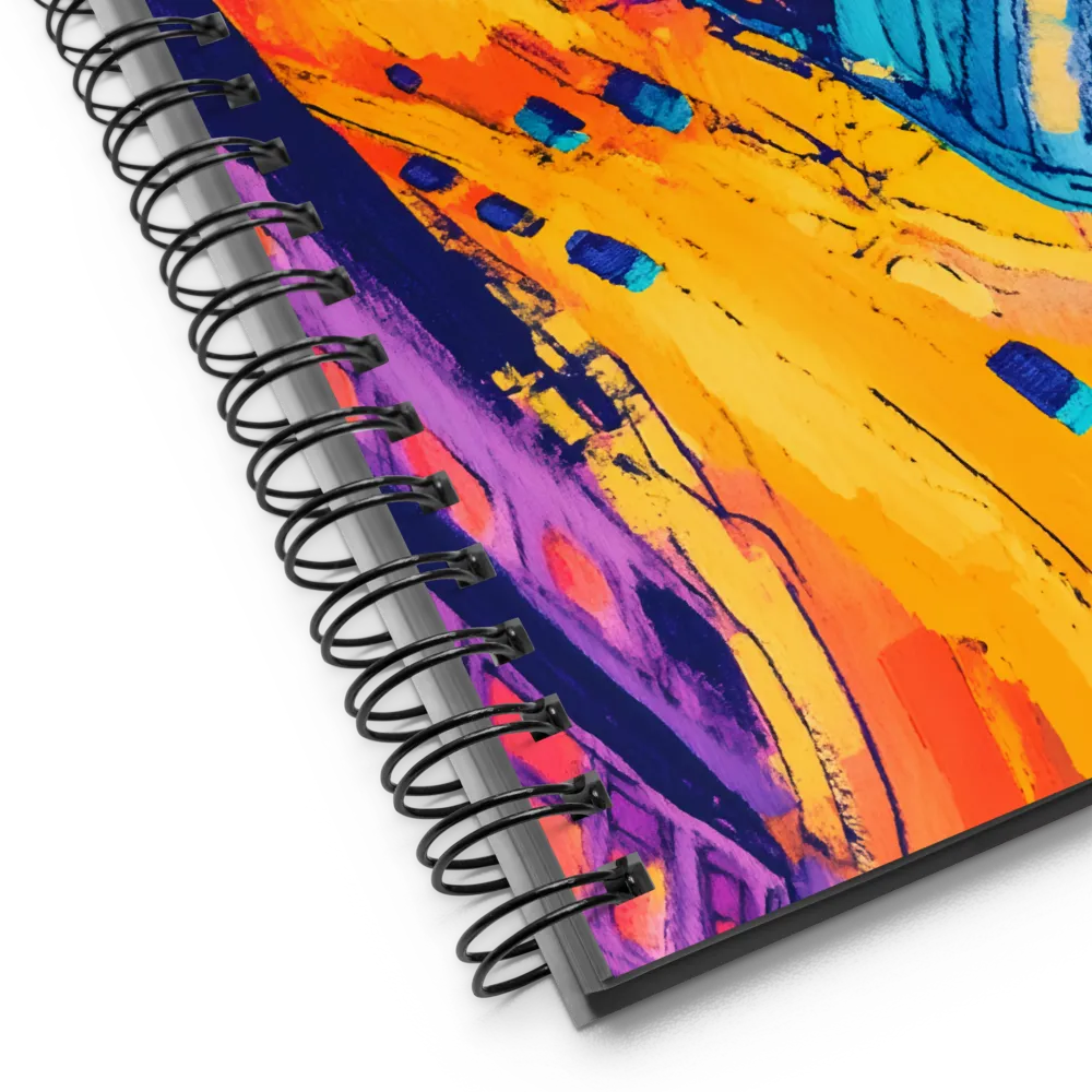 Urban Energy Flow 
 Spiral Notebook | 140 pages