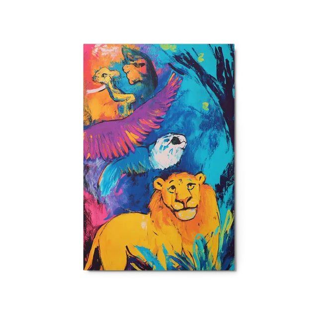 Vibrant Wildlife Art | Art Print