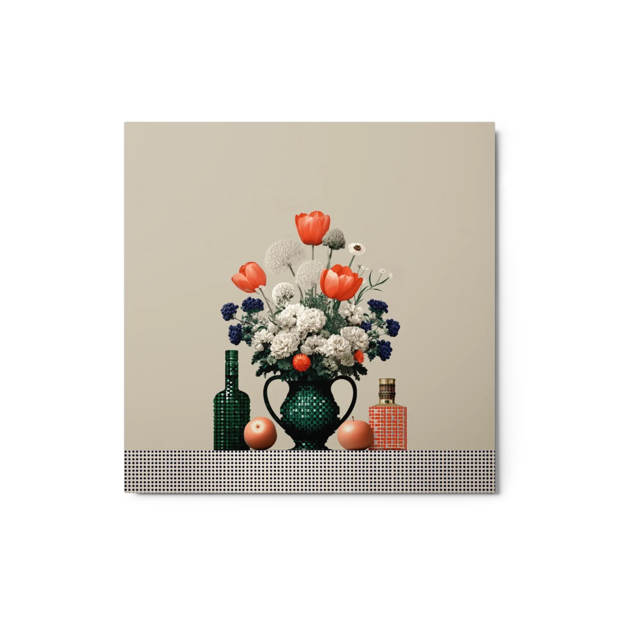 Still Life with Red Tulips