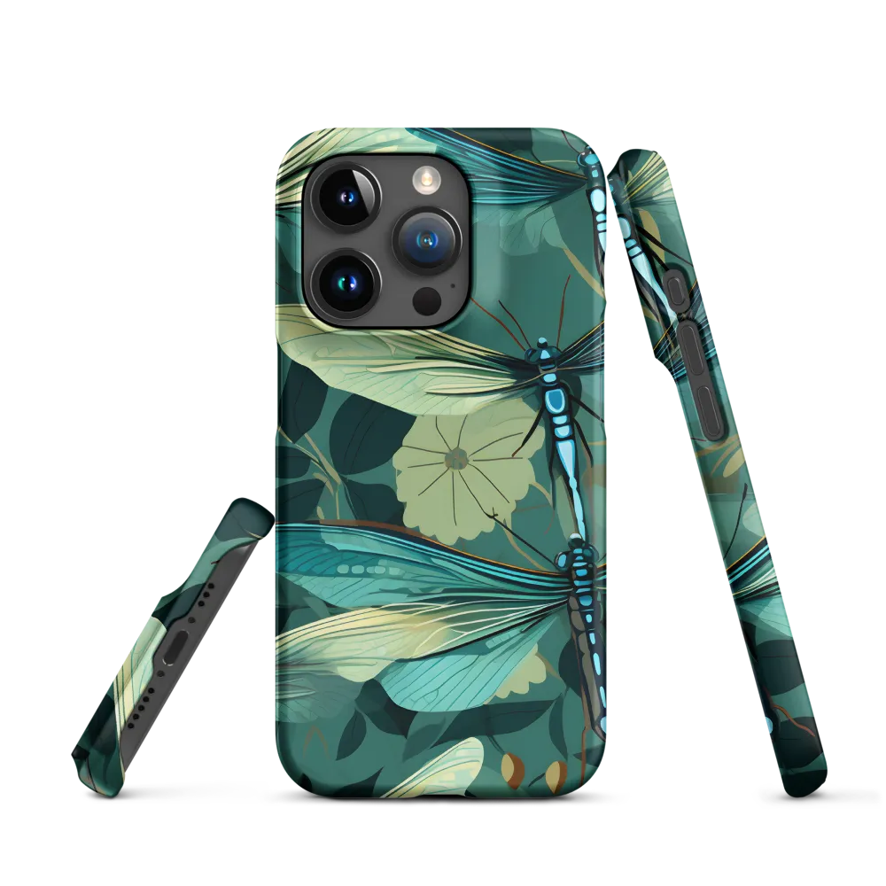 Dragonflies and Flora Illustration | Phone Case