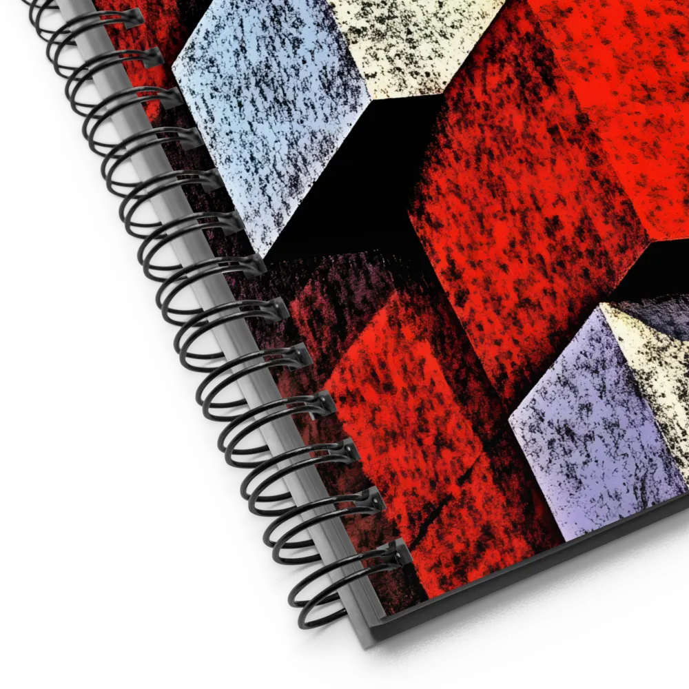 Brutalist Geometric Abstraction 
 Spiral Notebook | 140 pages