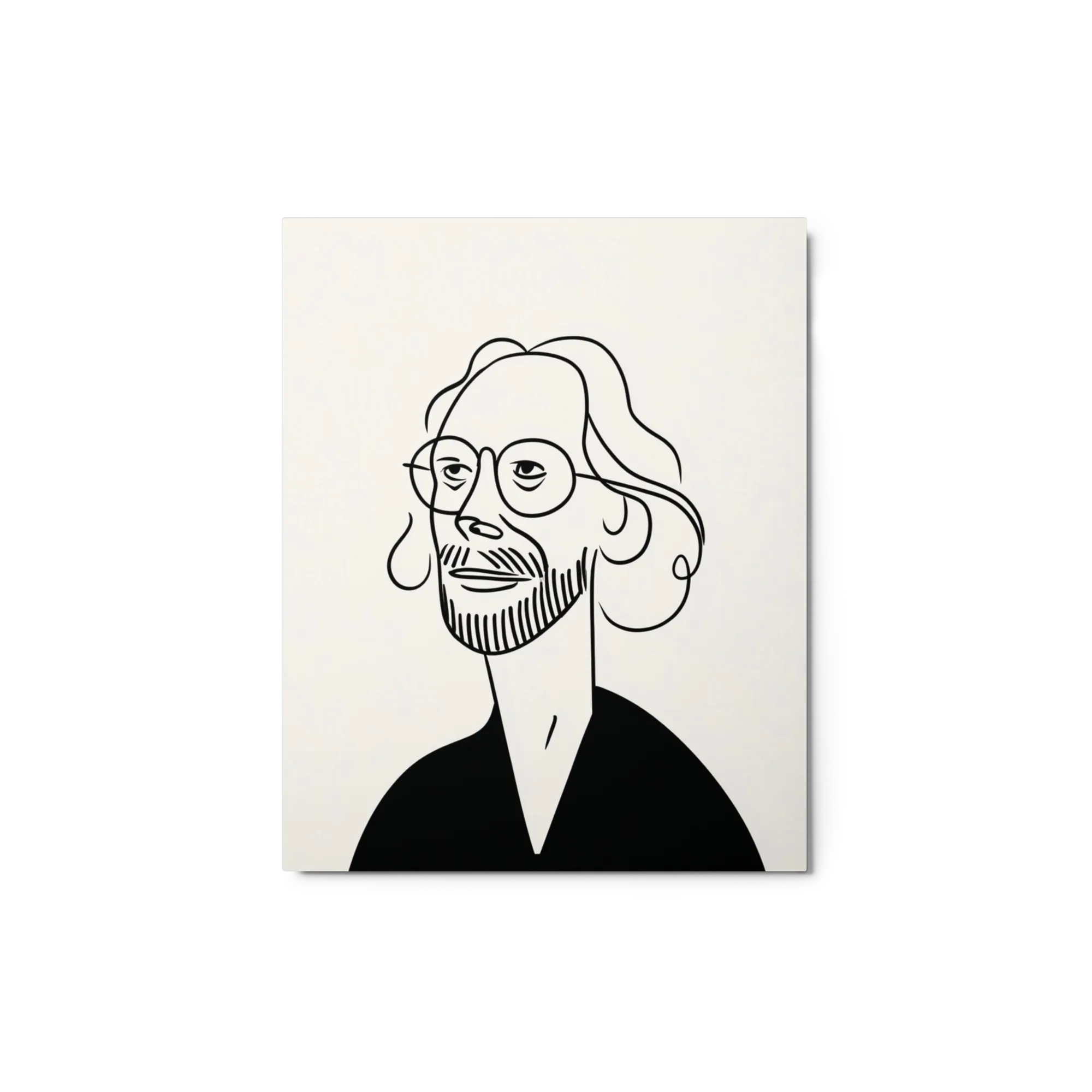 The Thinker in Ink