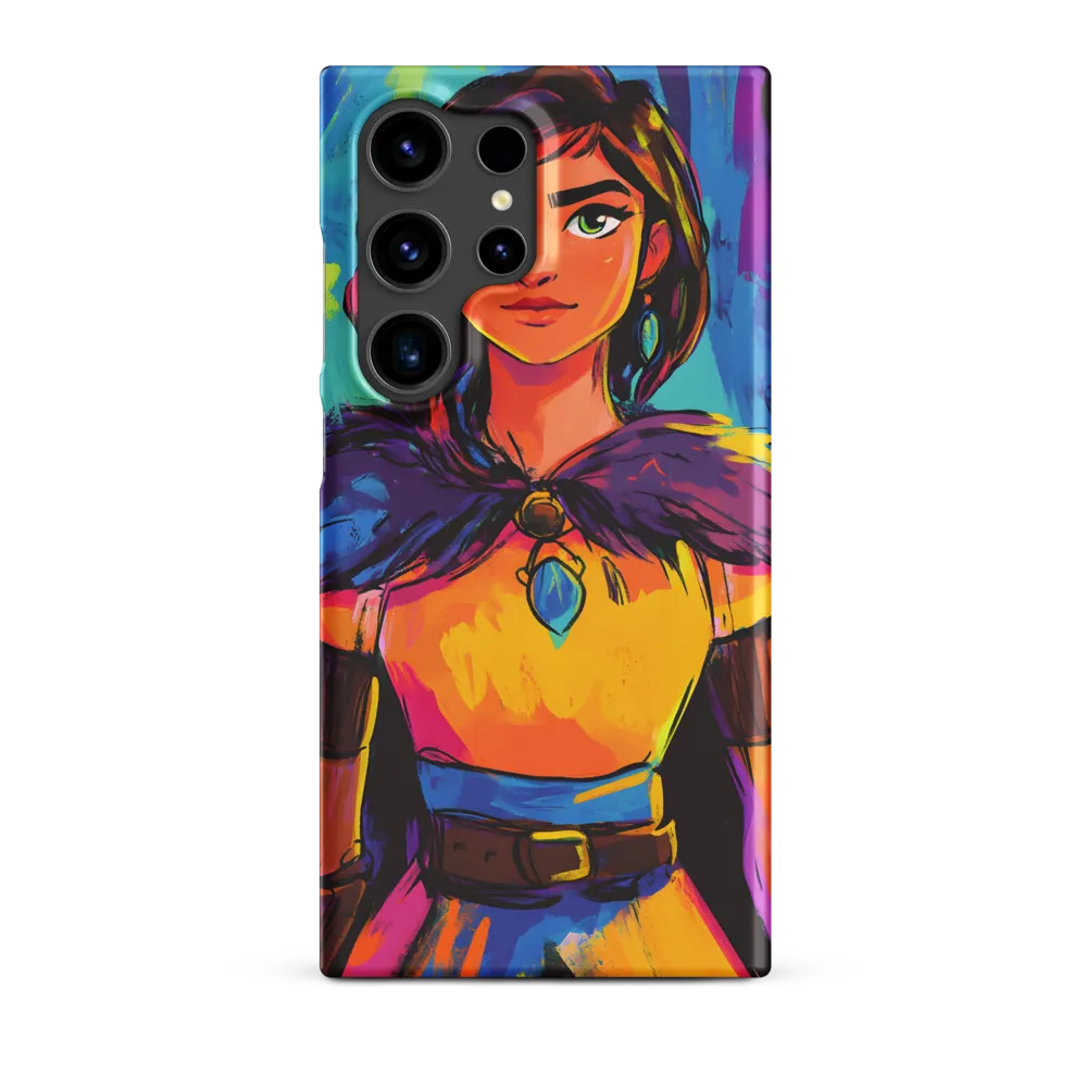 Radiant Warrior Portrait | Phone Case