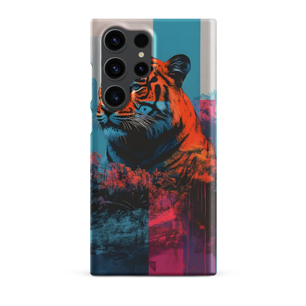 Tiger in Abstract Color | Phone Case