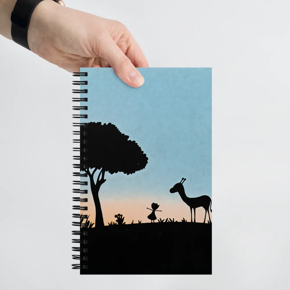 Encounter at Sunset 
 Spiral Notebook | 140 pages