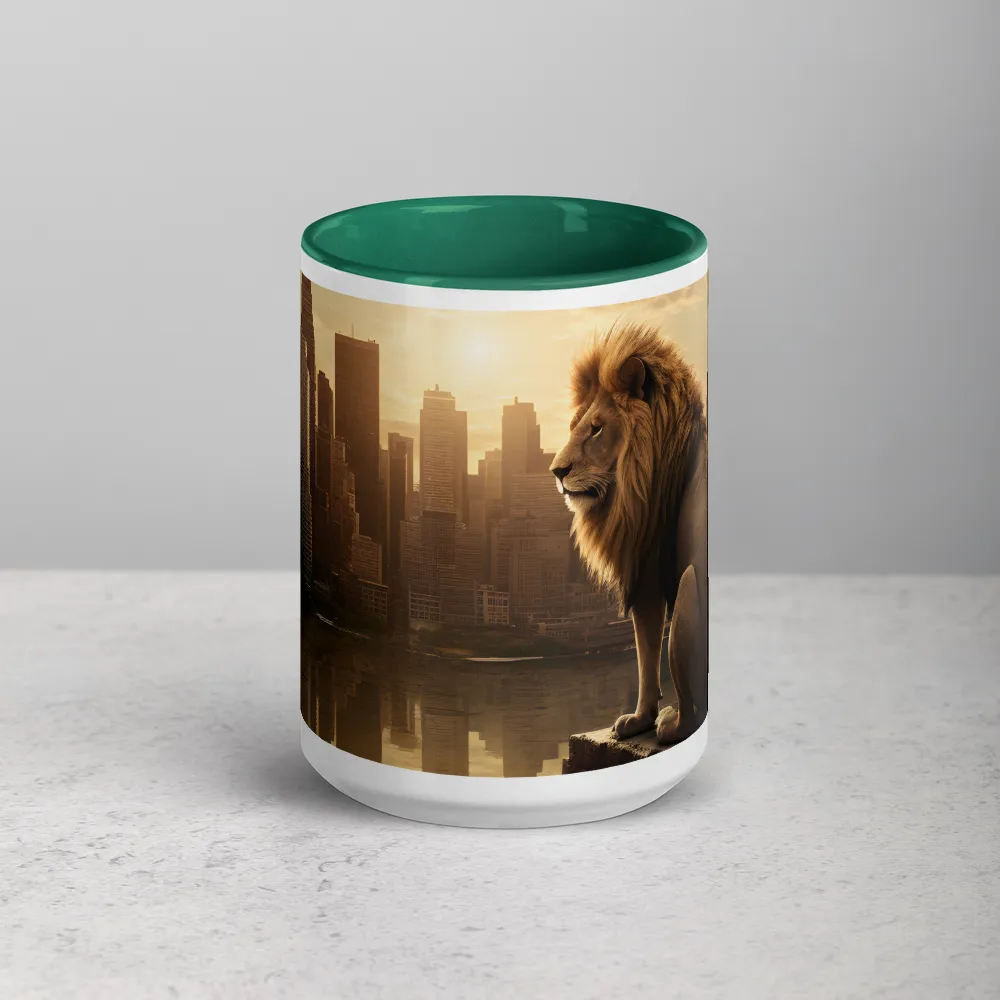 The Urban King 
 Mug with Golden Yellow inside