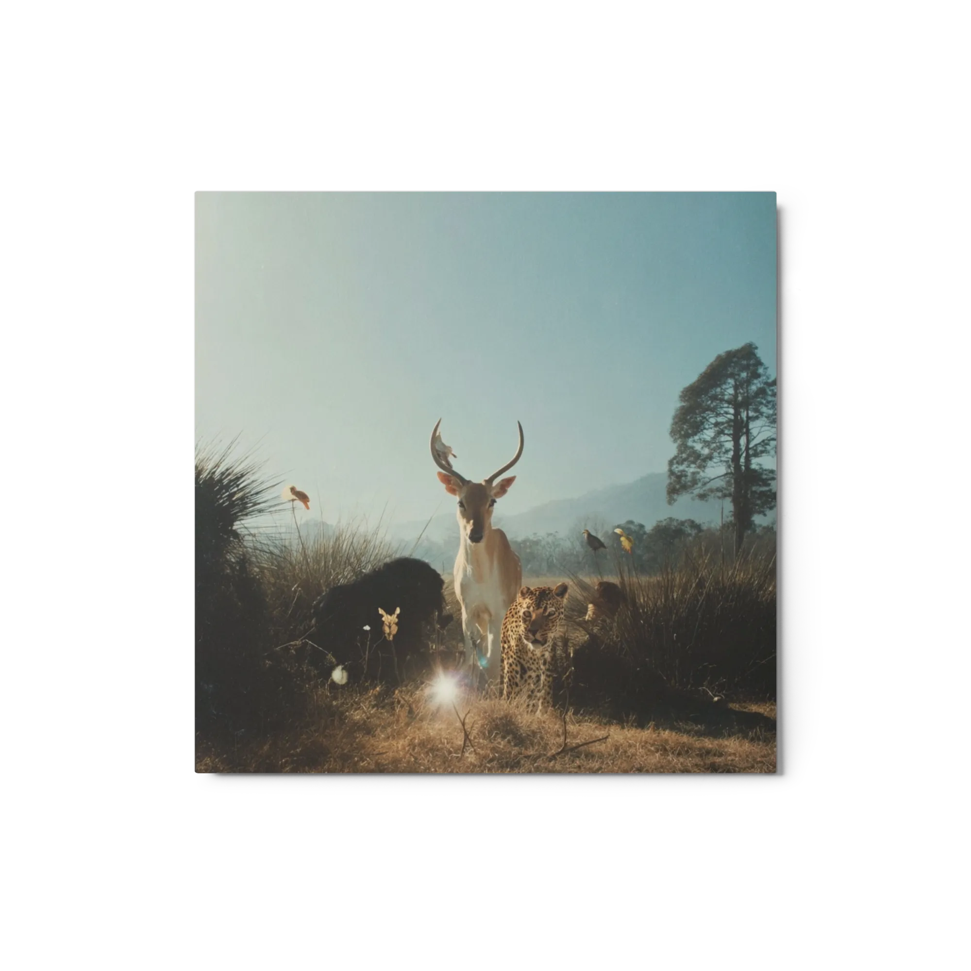 Surreal Wildlife Scene