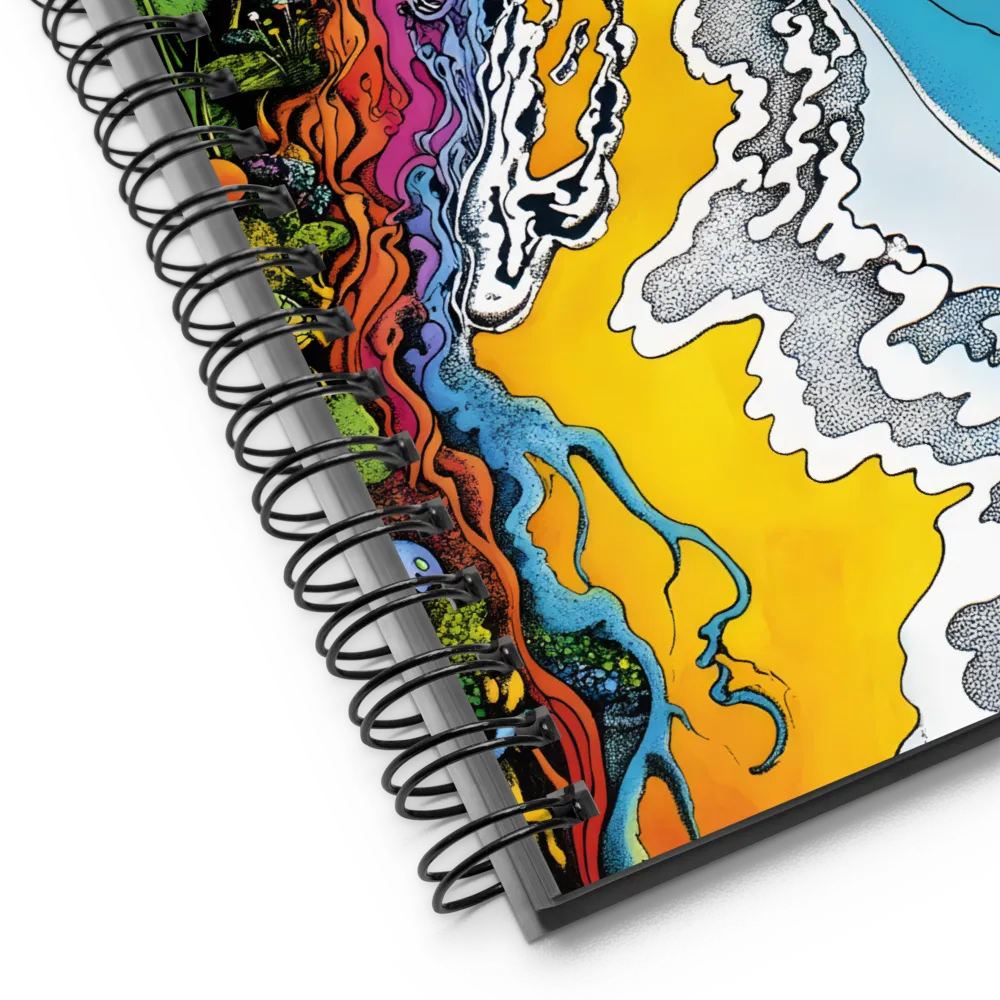 Ethereal Flow: A Psychedelic Landscape