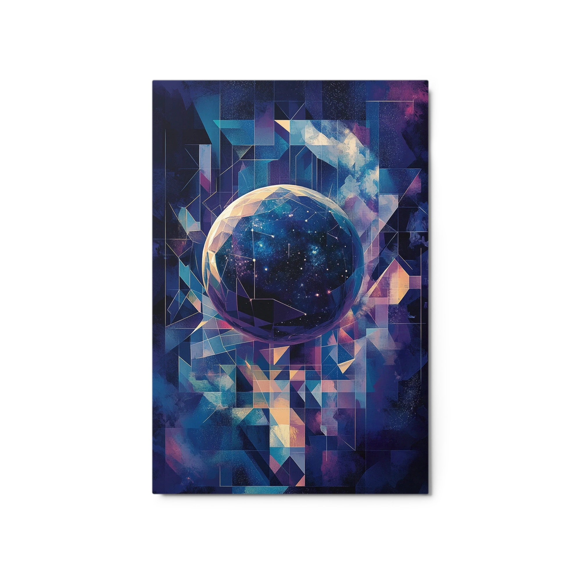 Abstract Geometric Planet in Cosmic Background