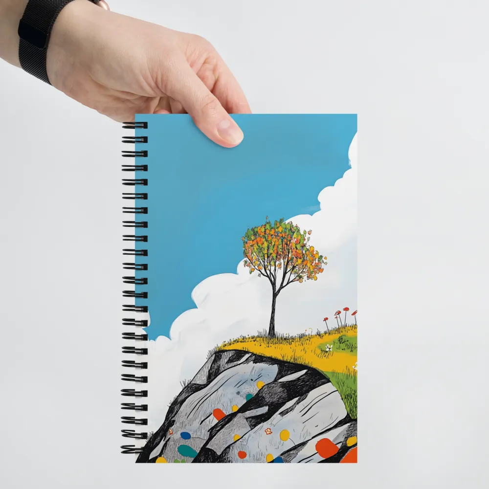 The Whimsical Hilltop 
 Spiral Notebook | 140 pages