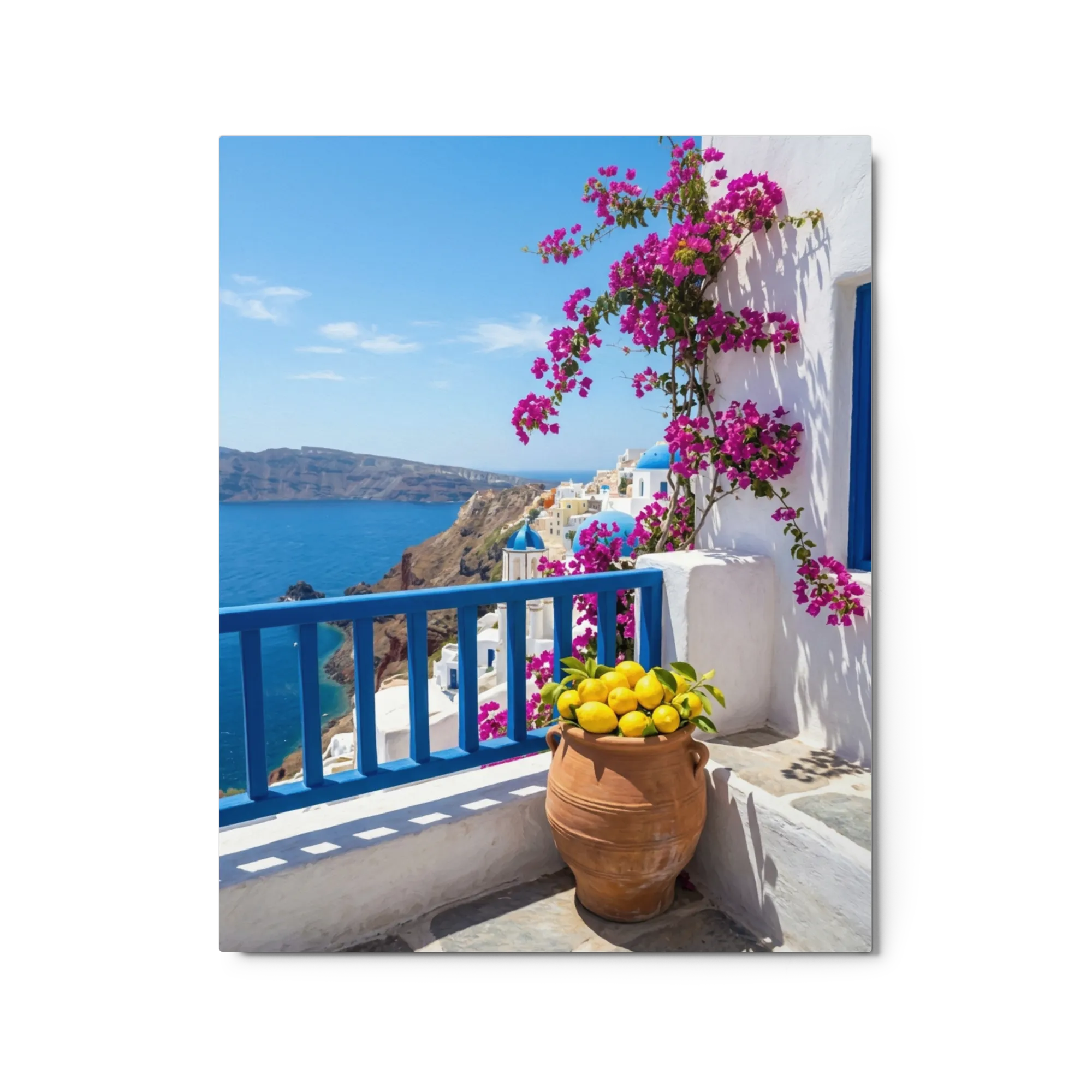 Mediterranean Bougainvillea Balcony