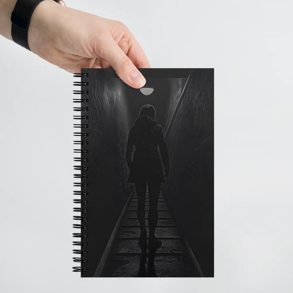 Journey into Darkness 
 Spiral Notebook | 140 pages