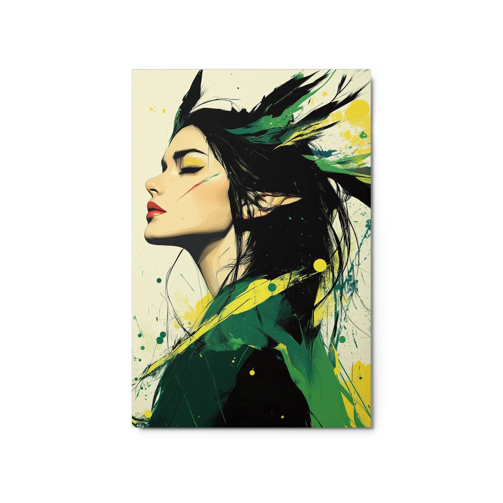 Elven Woman Portrait in Digital Art
