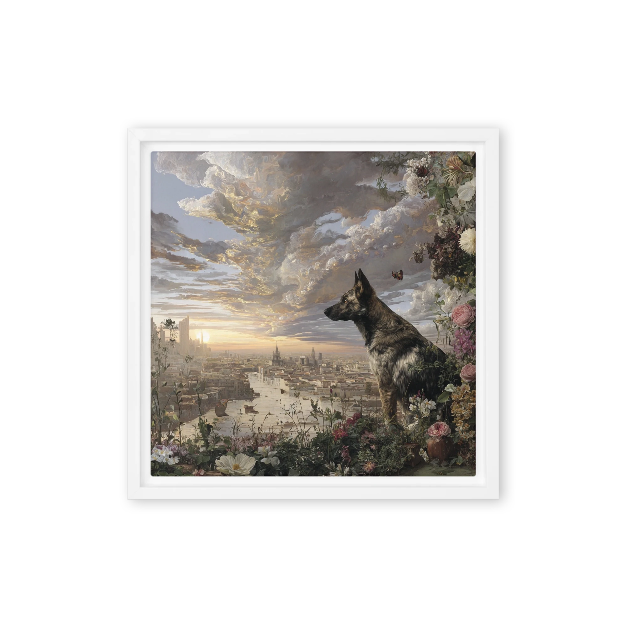The Sentinel's Sunset | Art Print