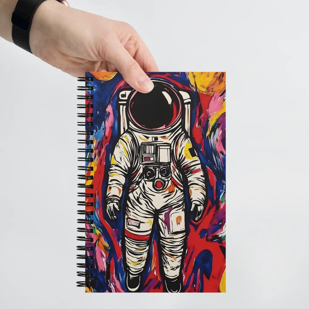 Cosmic Pop Astronaut 
 Spiral Notebook | 140 pages