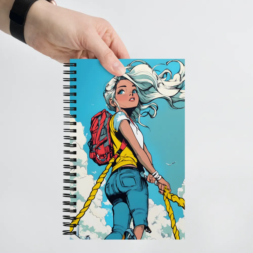 Ascending Spirit 
 Spiral Notebook | 140 pages