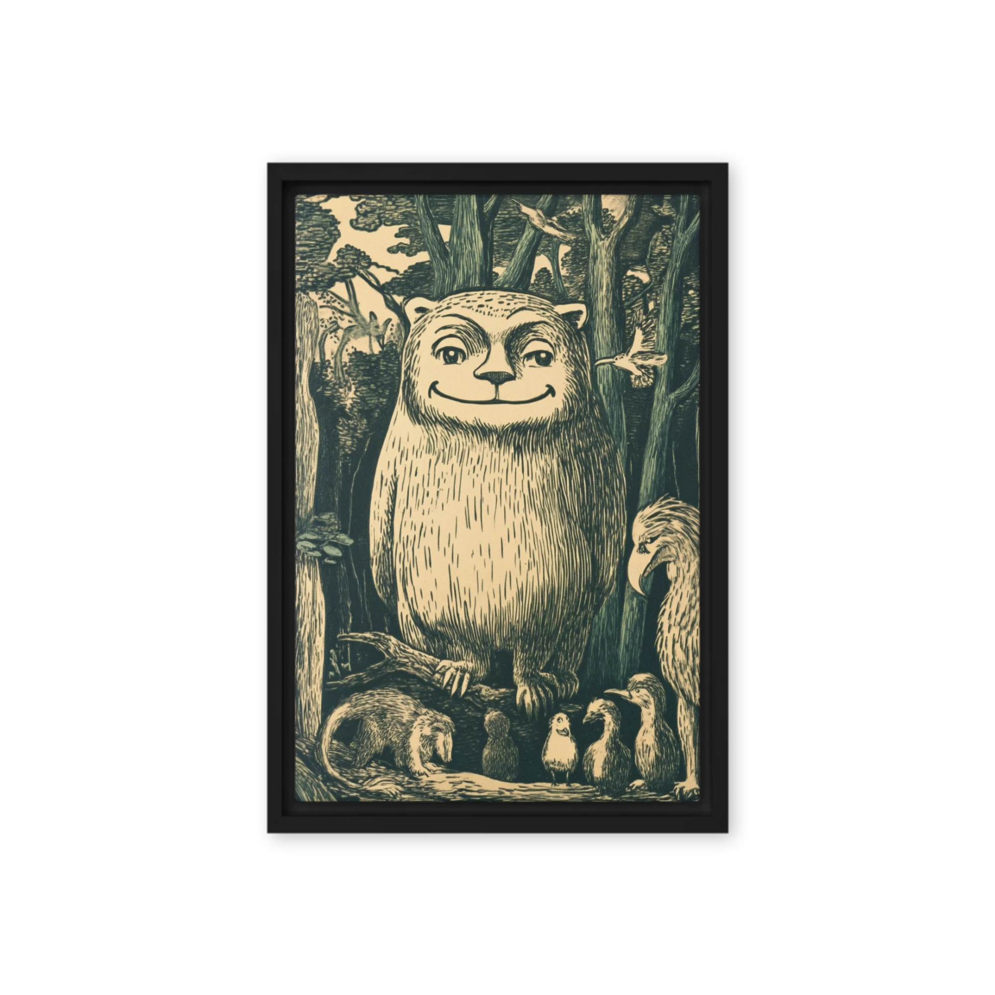 Whimsical Forest Creature | Art Print