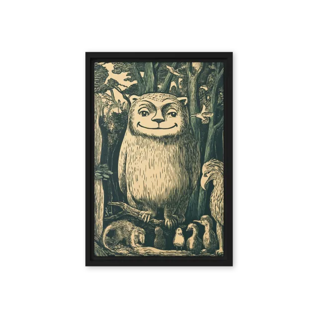 Whimsical Forest Creature | Art Print