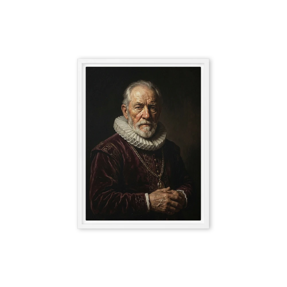 The Scholar's Gaze | Art Print