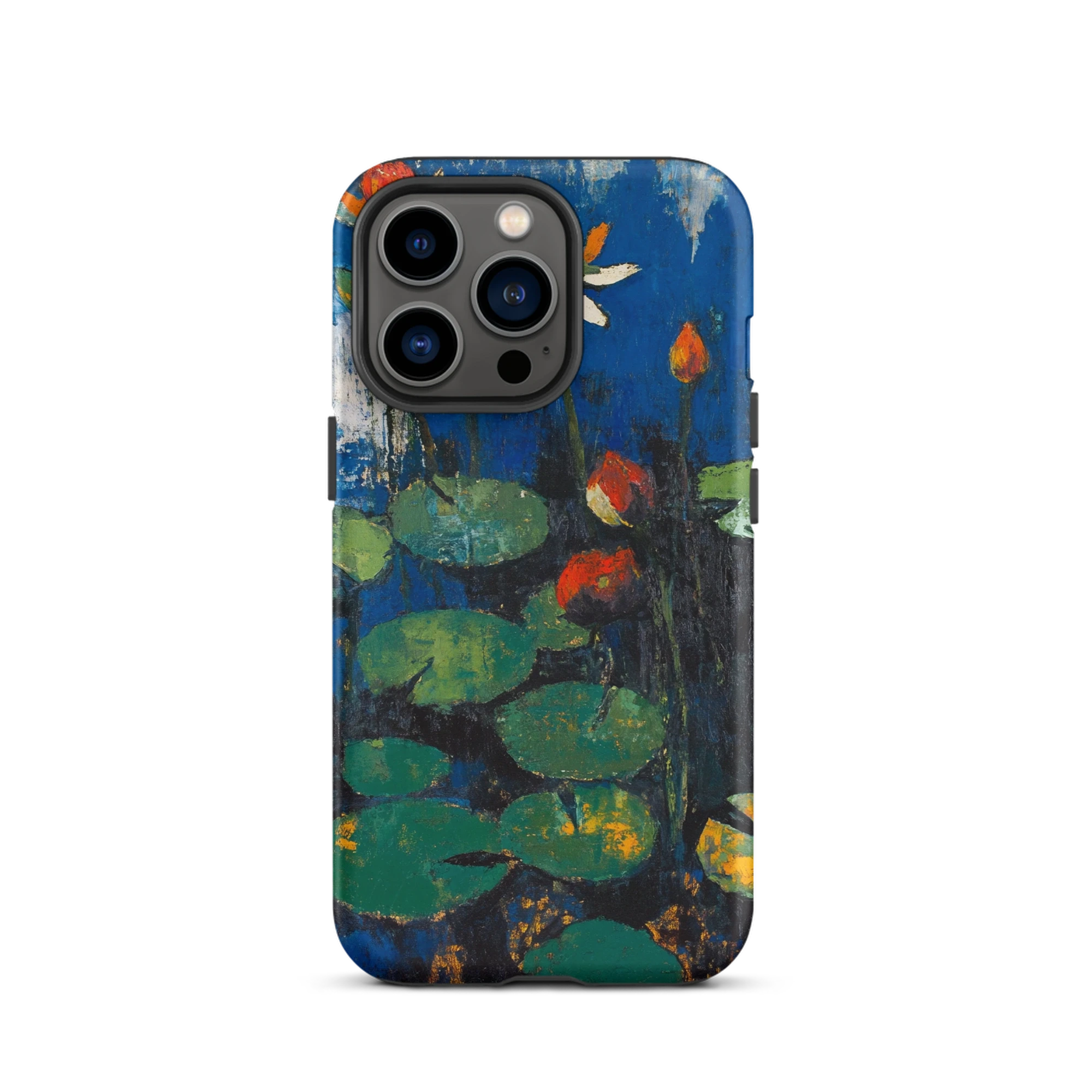Orange Water Lilies | Phone Case