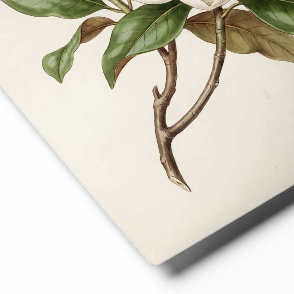 Elegant Magnolia Blossom 
 Canvas | 24″x 32″